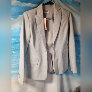 Of Mercer NWT Gray Blazer Womans‎ Size 0